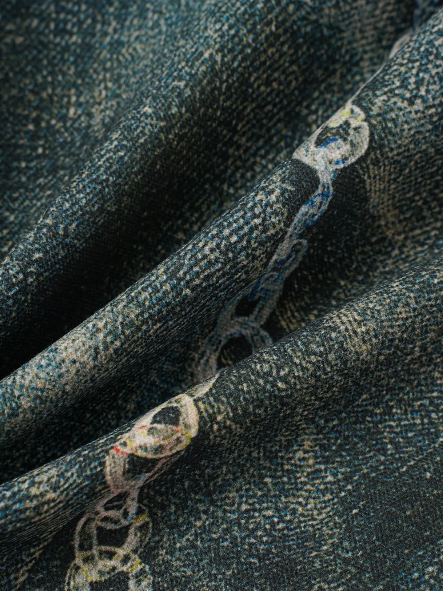 185 Acne Studios 3D printed candy 🍬denim shorts Series Acne Studios 25ss Another ingenious masterpiece, it continues the basis of the previous craftsmanship, the color matching is more macaron 3D digitally printed cropped pants, the tailoring design is original hardware, civilian version development, color matching, loose version, men's and women's Same Style chain shorts, easy Versatile Size: S-XL